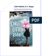 Free download Scared Little Rabbits A V Geiger full chapter pdf epub