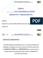 DXD Entre Gingivitis y Periodontitis