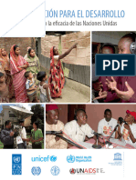 Comunicación para El Desarrollo - UNDP
