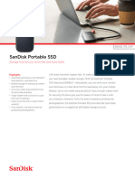 Data Sheet Sandisk Usb 3 2 SSD