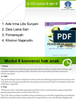 MODUL 8 Pendidikan Anak Di SD Modul 8 New