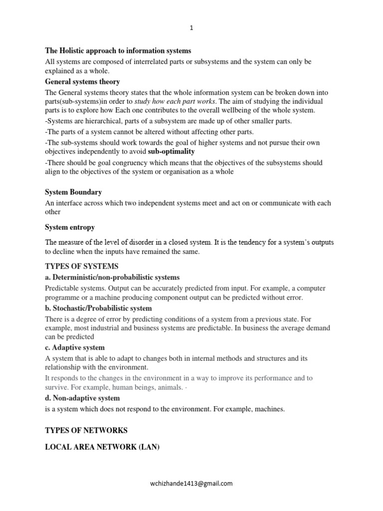 BIS Notes | PDF | Network Topology | Computer Network