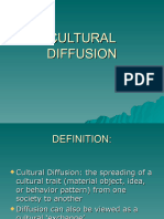 Cultural Diffusion Introduction