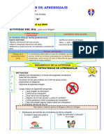 SESIÓN DE APRENDIZAJE ¿Que Es El Dengue' Com