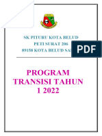 Kertas Kerja Program Transisi Tahun 1 SK Pituru 2022