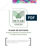 PLANO DE ESTUDOS Programa Agrinho - Formação Inicial de Agentes Educacionais