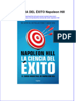 Free Download La Ciencia Del Exito Napoleon Hill Full Chapter PDF