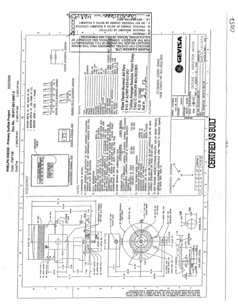 55 - 017 - 001 - 0057 - 2 Motor | PDF