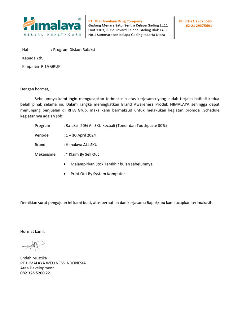 Program Diskon Rafaksi 20% April 2024 | PDF | Pengelolaan Keuangan & Uang