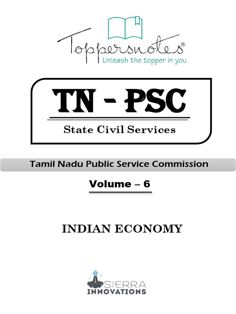 TNPSC Indian Economy Notes PDF | PDF | Capitalism | Demand