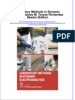 Free Download Laboratory Methods in Dynamic Electroanalysis M Teresa Fernandez Abedul Editor Full Chapter PDF