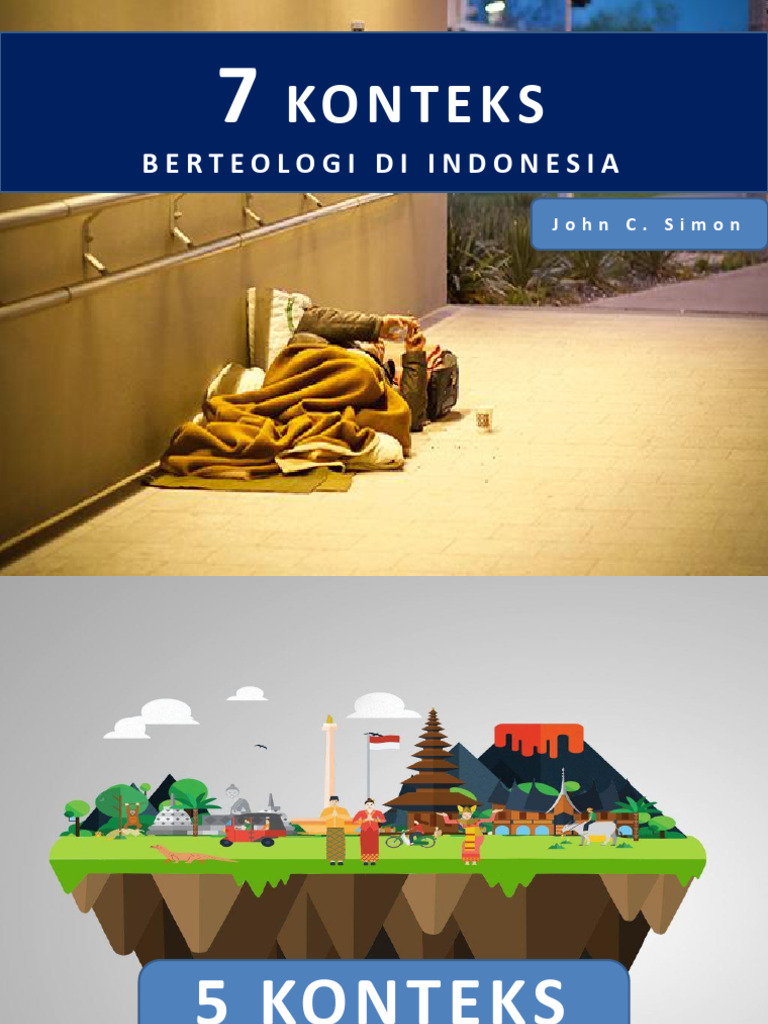 Konteks Berteologi di Indonesia | PDF | Ilmu Sosial | Sains & Matematika