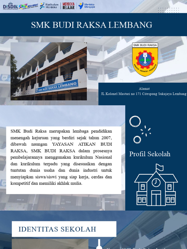 Profil SMK Budi Raksa Lembang | PDF | Karier & Perkembangan | Seni