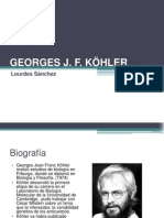 GEORGES JF KHOLER (Biografía, Trabajo y Legado)