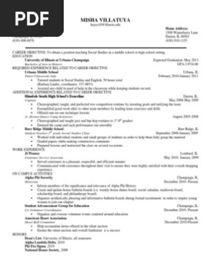 COE Resume