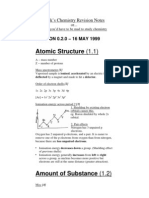 Chemistry Atomic Struture