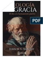 Teología de La Gracia - John M G Barclay