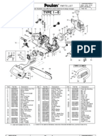 Poulan chainsaw parts list