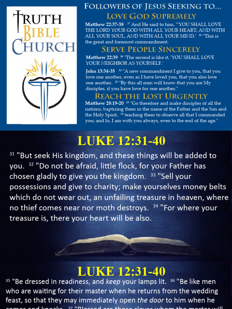 Pursuing the Kingdom of God | PDF | Jesus | Gospel Of Matthew