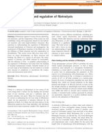 Basic Mechanisms and Regulation of Fibrinolysis: C.Longstaff Andk - Kolev