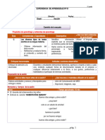 SESIONES DE APRENDIZAJE  2°