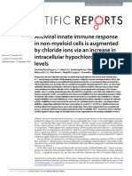 2018  Antiviral innate immune response in non-myeloid cells is augmented by chloride ions via an increase in intracellular hypochlorous acid levels