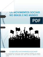 Os Movimentos Sociais No Brasil e No Mundo