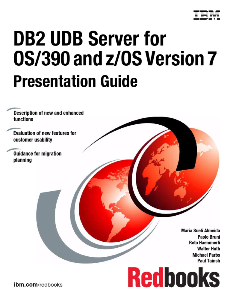 Db2 Udb For Os 390 And Z Os Ibm Db2 Data Management Software