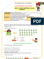 REFORZAMIENTO-EXPRESAMOS EL VALOR POSICIONAL DE LOS NÚMEROS