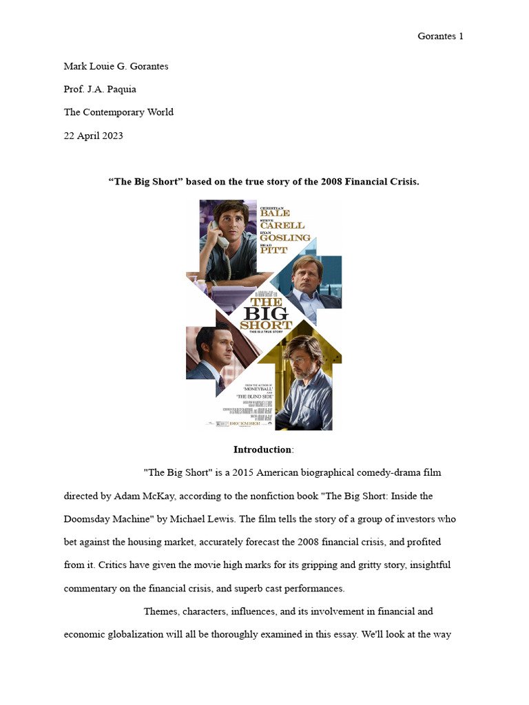 2008 Financial Crisis | PDF | Credit Rating Agency | Money