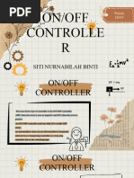 Lecture - 6 On-Off Control Systems | PDF | Control Theory | Temperature