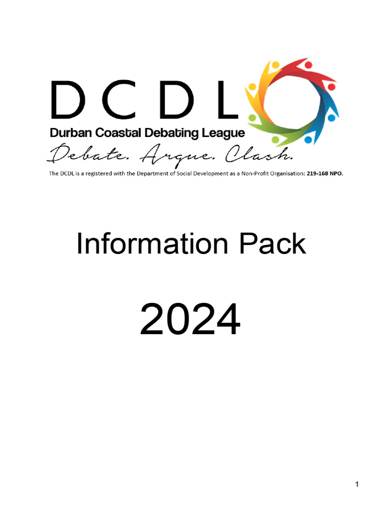 DCDL 2024 Calendar and Fixtures | PDF | Policy