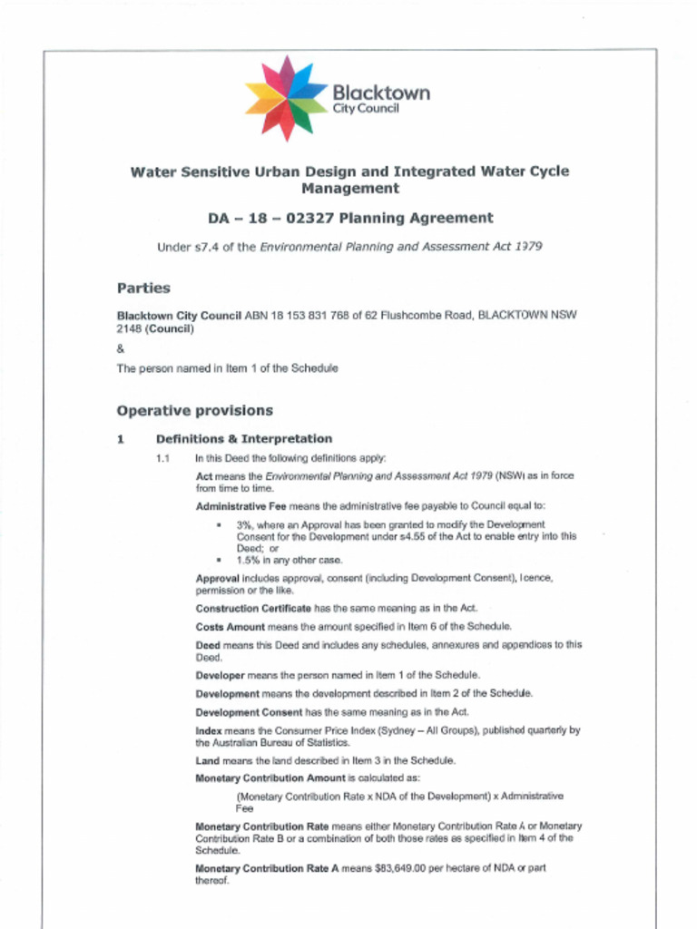 155 Wsud Iwcm Vpa Da 18 02327 | PDF