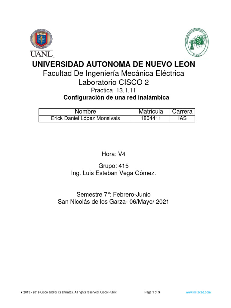 Wireless Network Configuration Lab Guide | PDF | Wireless Access Point ...
