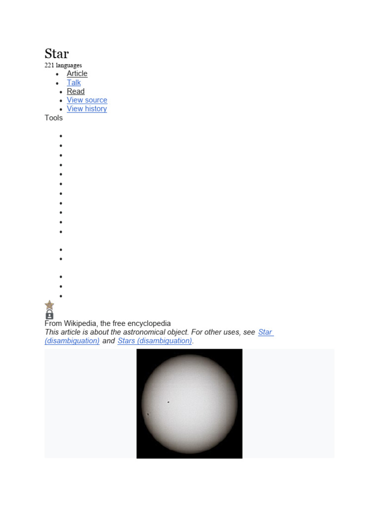 WHICH ARTICLE IS USED BEFORE STAR intelligence overview