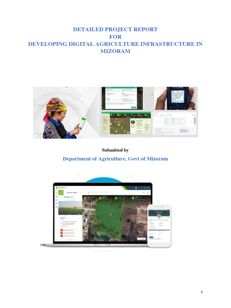 Negp A Mizoram Proposal Final Pdf Geographic Information System