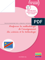 Livret Nº 6 RDC - Renforcer La Méthodologie de L'enseignement Des Sciences Et La Technologie