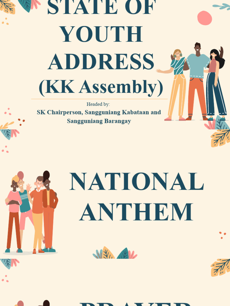 KK Assembly State of Youth Address | PDF | Youth Organizations