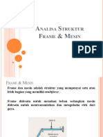 Analisa Struktur - Frame (Lanjutan)