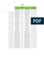 Jadwal Diktram 2023