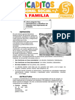 La Familia para Quinto Grado de Primaria