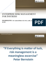 2 Risk Management For Insurers