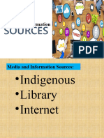 Lesson 7 Media and Information Sources 1