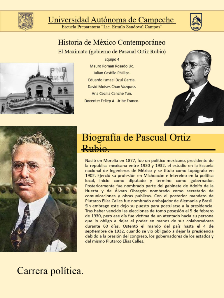 Pascual Ortiz Rubio Culturales