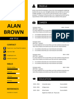 Free CV Template 31