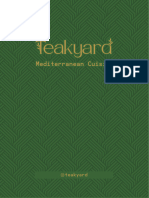 Teakyard - Menu 2023