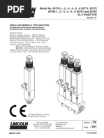 SL-1 Injector User Manual 81713/81713A | PDF | Valve | Piston