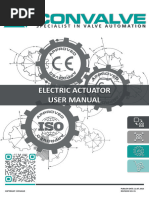 Actuator Installation and Operation Guide | PDF | Valve | Actuator