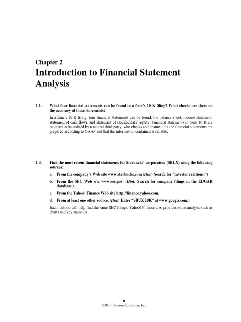 Financial Statement Analysis Guide | PDF | Book Value | Equity (Finance)