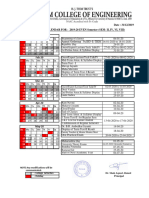 Academic Calendar